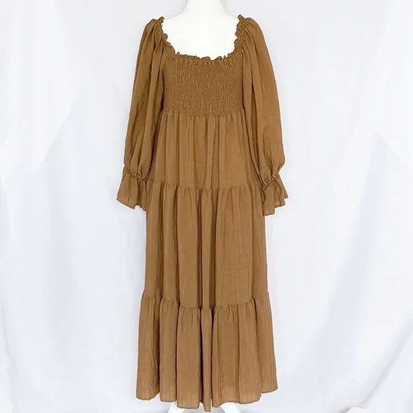 &Merci Smocked Dress M - Picture 2 of 7